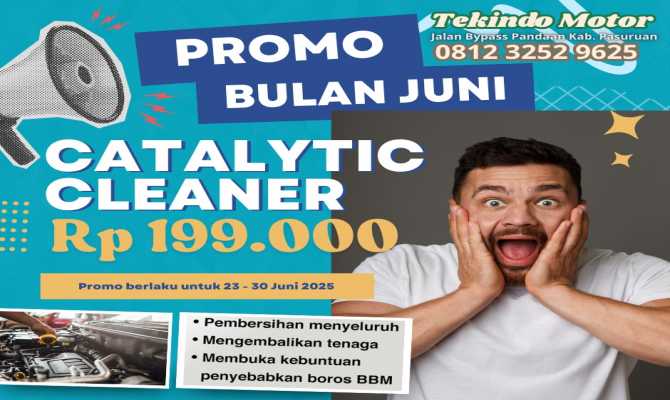 Promo Juni Catalytic Cleaner