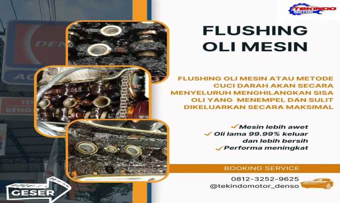 Flushing Oli Mesin